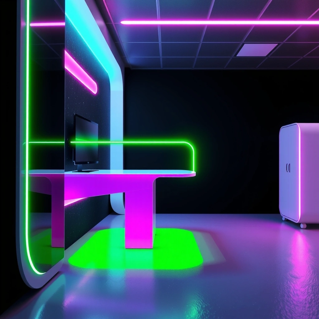 Fondo tecnológico abstracto de Arolotra Studio