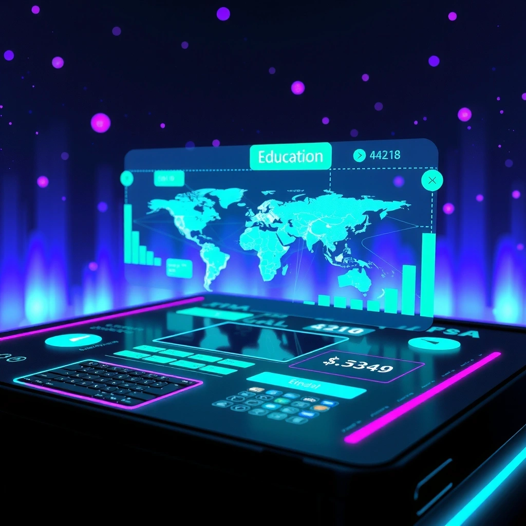 Visión futurista de educación financiera digital